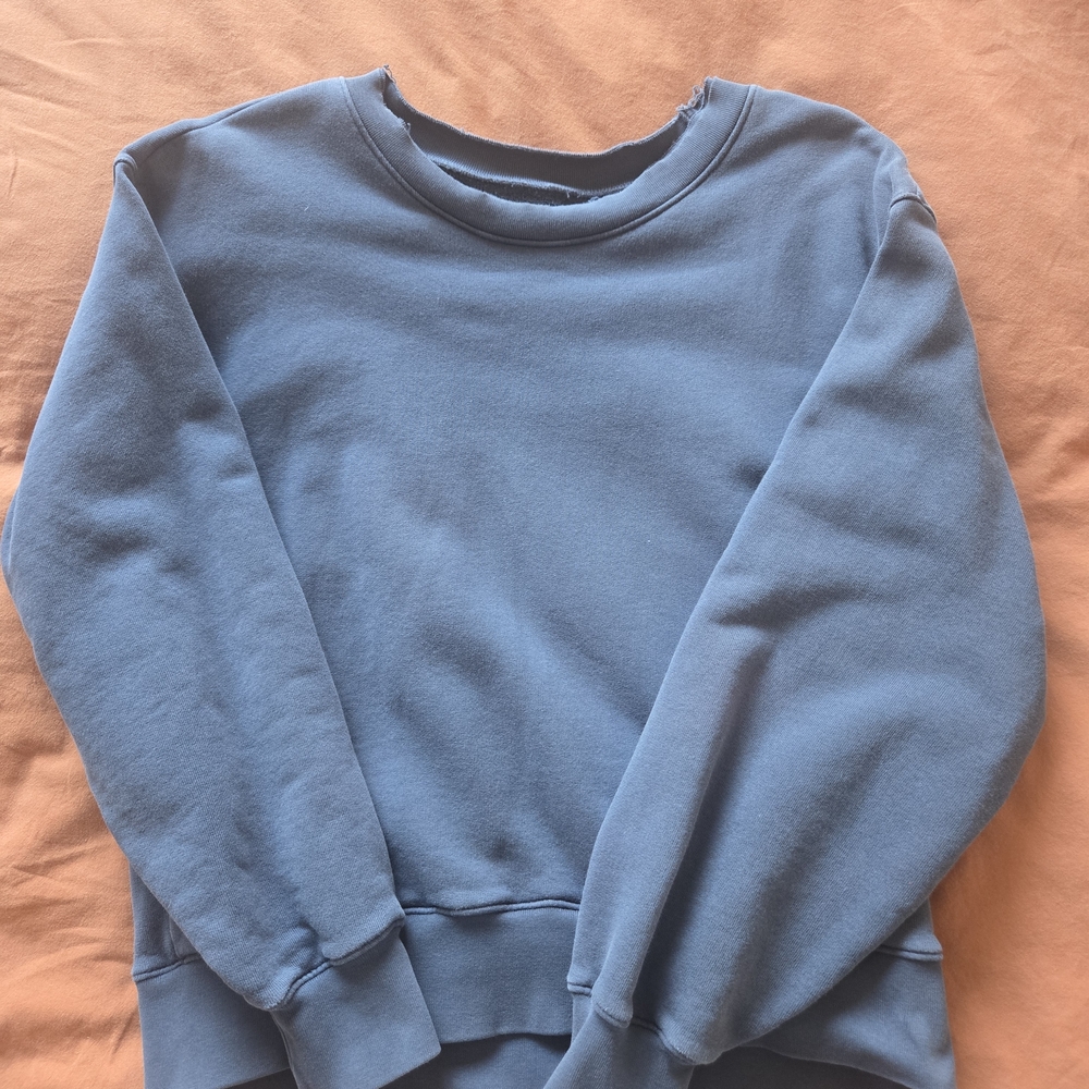 Blue Crewneck Sweatshirt